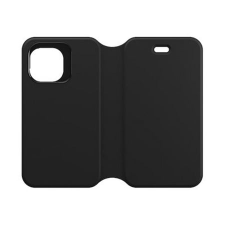 OtterBox - Strada Via Case for Apple iPhone 13 - Black Night