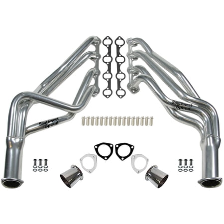 Southwest Speed Ceramic Hot-Coated 66-73 Ford Mercury Long Tube Headers Small Block Ford 289-351 Mustang Fairlane Falcon Torino Comet Cougar Cyclone