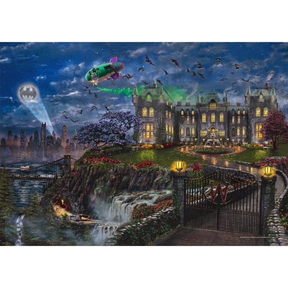 Batman Thomas Kinkade Studios (Wayne Manor) MightyPrint™ Wall Art MP24171074