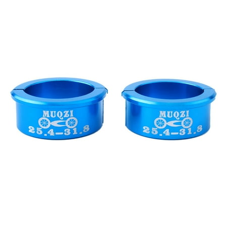 

4pcs Handlebar Conversion Sheet Increase Shims Clamp 25.4mm to 31.8mm (Blue)