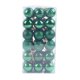 thumbnail image 1 of DYIOO - Bolas navideñas de plástico sólido irrompibles, preencordadas con gancho, colgantes para fiestas navideñas, coronas, mesas y árboles (36 unidades, 40 mm/1,57 pulgadas, verde), 1 of 8