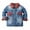 Blue, variant on Wdfiry Toddler Pocket Top Coat Button Denim Down Baby Kids Jacket Jacket Jeans Toddler Boys Girls Coat&jacket Warm Outwear