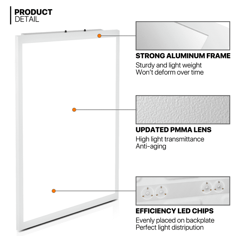 60x60 LED Panel Light Fixtures