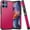 Pink, variant on PT for Motorola Moto G 5G 2026 XT2613V / Moto G 5G 2025 XT2513V / Moto G Play 2026 XT2615V MK Style Hybrid Phone Case Cover - Purple