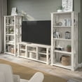 thumbnail image 3 of Bush Furniture Homestead Farmhouse TV Stand for 70 Inch TV in Linen White Oak, 3 of 8