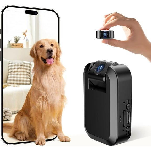 Mini WiFi Wireless HD Security Camera with Night Vision, Motion Detection