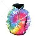 thumbnail image 3 of Sudadera con capucha con estampado 3D de arte teñido anudado multicolor vintage para hombre, jerseys casuales de manga larga para primavera y otoño, ropa para mujer, tops y abrigos, 3 of 5