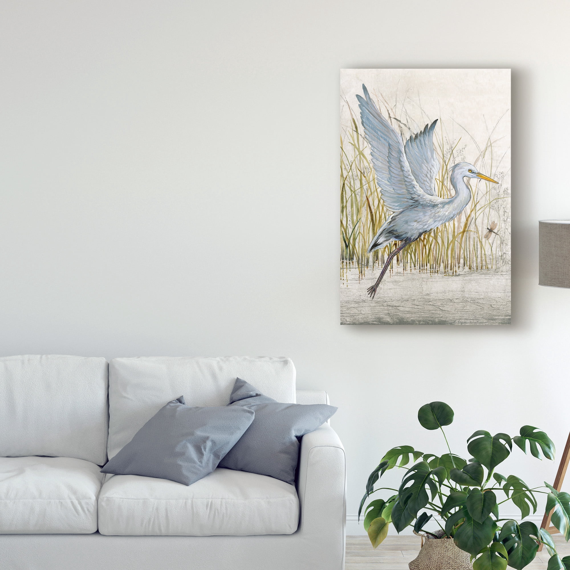 Trademark Fine Art 'Heron Sanctuary I' Canvas Art by Tim OToole