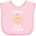 thumbnail image 3 of Inktastic Future Oral Surgeon Occupation Boys or Girls Baby Bib, 3 of 4