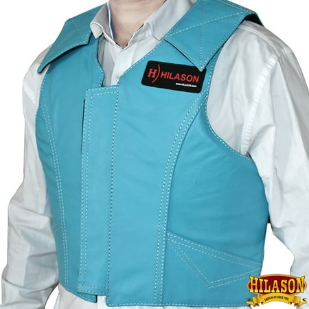 - Hilason Leather Bareback Pro Rodeo Horse Riding Protective Vest