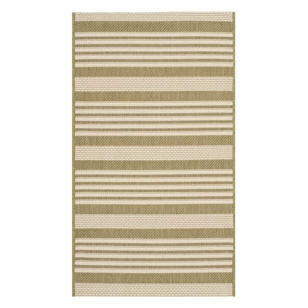 Safavieh Courtyard Caroline Striped Indoor/Outdoor Area Rug or Runner