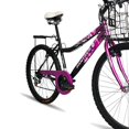 thumbnail image 3 of Bicicleta Black Panther Lady Africa R26 Canasta Plegable Morado, 3 of 3