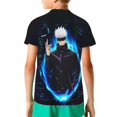 thumbnail image 3 of Jujutsu Kaisen Satoru Gojo Kids T-Shirt 3d Printed Graphic T-Shirts Boys And Girls Short Sleeve Shirts For Youth Kids X-Small, 3 of 7