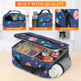 thumbnail image 5 of OPUX Insulated Lunch Bag for Kids, Reusable Lunch Box for School, Space, 5 of 7
