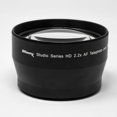 Ultimaxx 62mm 2X Telephoto Camera Lens for DSLR Cameras