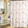 thumbnail image 2 of Cortina de ducha impermeable para baños de 180 cm x 180 cm, 2 of 8