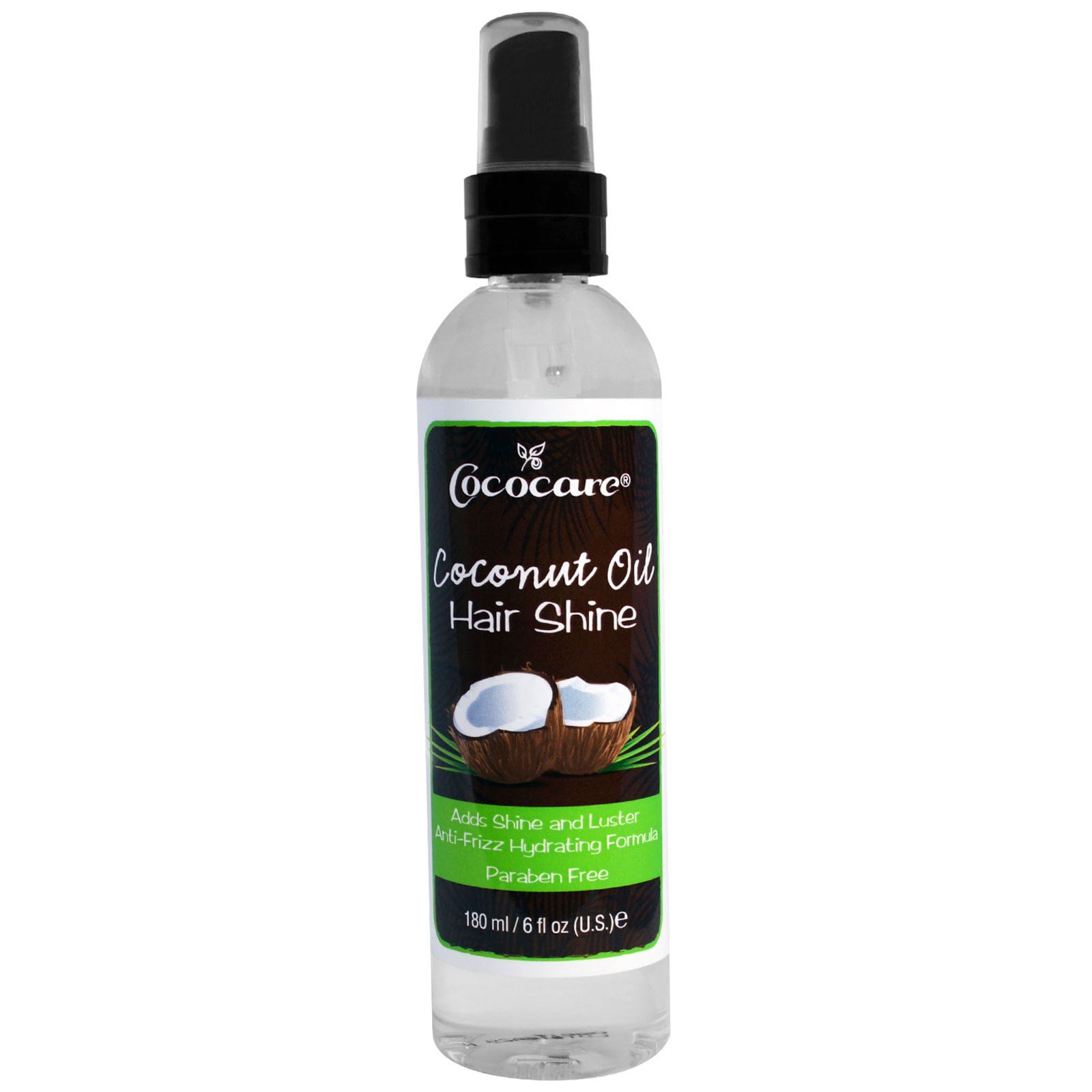 Cococare Coconut Oil Hair Shine 6 fl oz 180 ml
