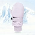 thumbnail image 4 of NAISIBABY Boys Girls Ski Mittens, Waterpoof Thermal Stretchy Cuff Kids Winter Outdoor Snow Gloves Purple 6Months, 4 of 4