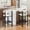 Beige + Black, variant on Christopher Knight Home 39.75" Modern Bar Stools with Curved Back Set of 2, Rubberwood Frame, Black