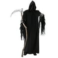 thumbnail image 2 of Adult's Plus Size Dark Reaper Costume, 2 of 4