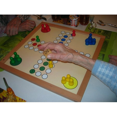 laminated poster board game