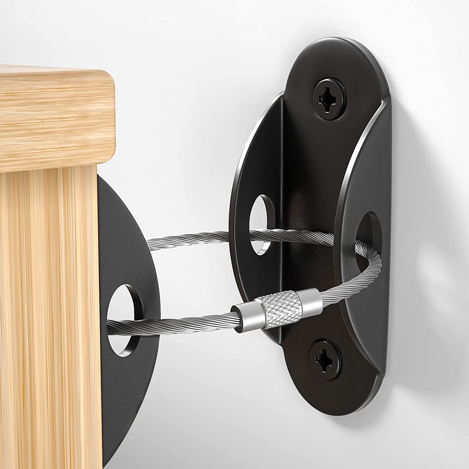 Furniture Anchors (10 Pack) Anti Tip Furniture Straps for Baby Proofing