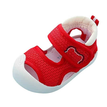 

Huashengg Baby Shoes Boys And Girls Walking Shoes Comfortable And Fashionable Shoes 18month Girl Shoes