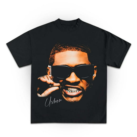Usher Graphic T-Shirt, Past Present Future Tour 2025 Shirt