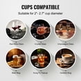 thumbnail image 4 of KFFKFF 5-Brush Vertical Electric Glass Washer Commercial Electric Wine Glass Polisher 1200 Cups/H, 4 of 9