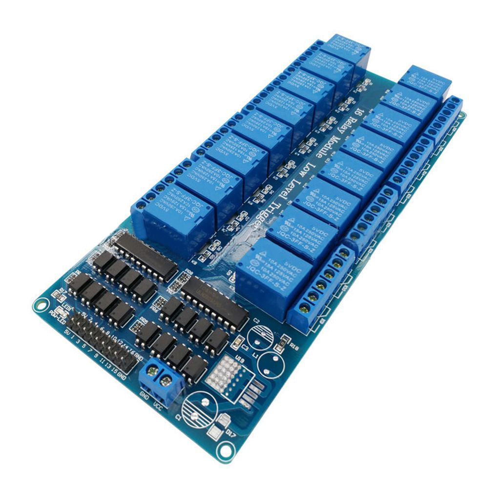 Uzinb 5V 1/2/4/8/16 Channel Relay Board Module Optocoupler LED Replacement for Arduino PiC ARM AVR 