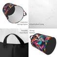 thumbnail image 2 of Easygdp Abstract Jazz Instrumental for Large Dirty Clothes Hamper, Lightweight Storage Basket, Household Laundry Bag with Handle-Small, 2 of 6