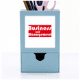 thumbnail image 1 of Major Business And Management Red Desk Supplies Organizer Pen Holder Card, 1 of 3