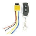 thumbnail image 2 of Spptty Relais Sans Fil, Accessoires de Commande à Distance, Télécommande Sans Fil Universel 2 Voies Module de Relais pour Ouvre-Porte de Garage Léger Tension Large 3.7V 5V 9V 12V, 2 of 8