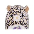 thumbnail image 4 of Squishmallows Kids Soft Step-in Slipper, Flat Purple & Tan Leopard, 2/3, 4 of 7