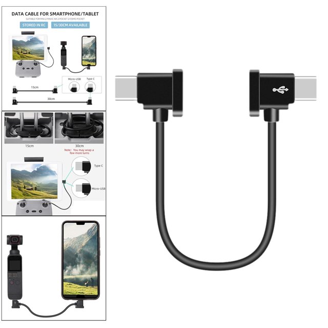 Cable de datos perfke para tabletas 15cm Estilo 2