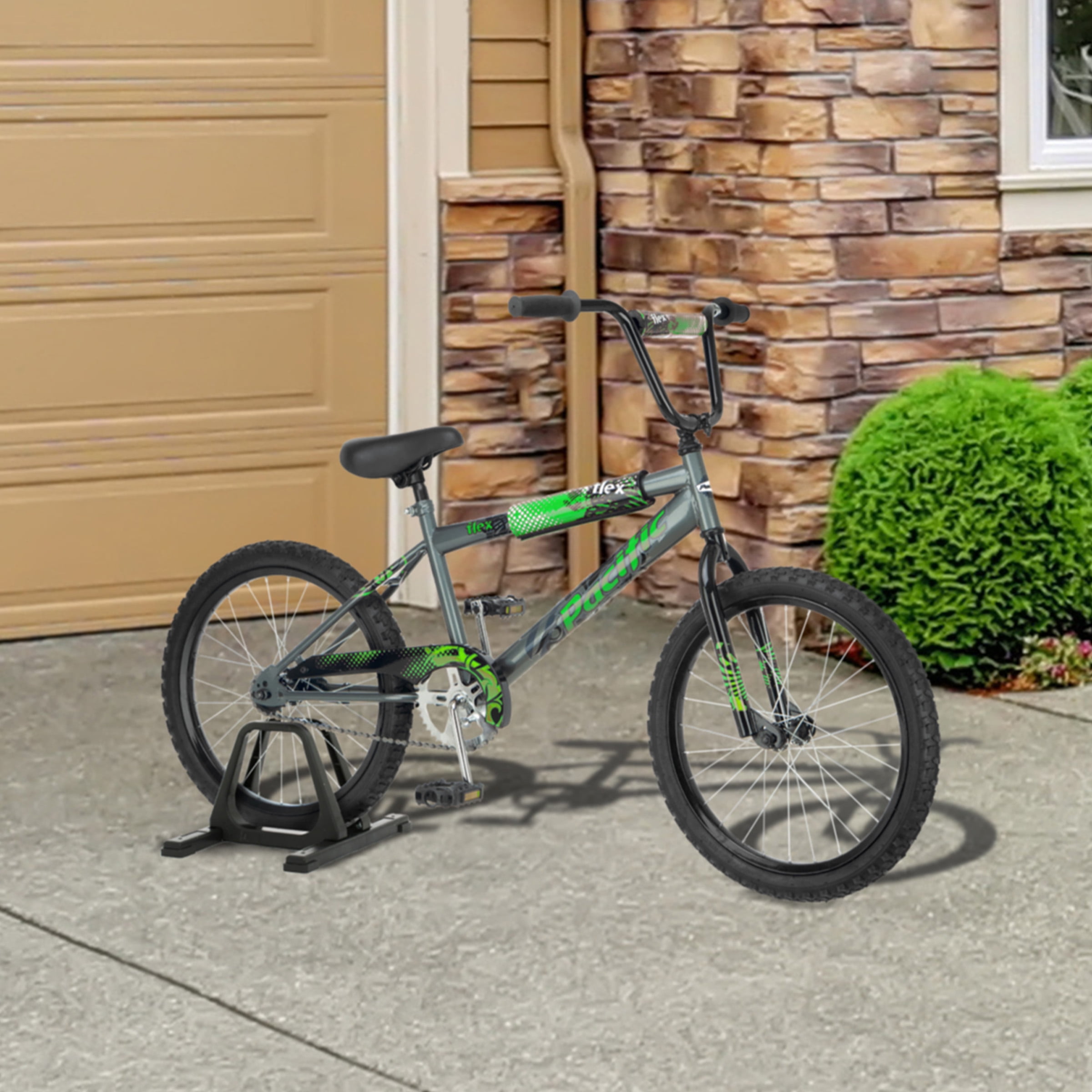DTX Intl RAD Cycle Portable Floor Rack Bike Stand for Smaller Bikes, Black