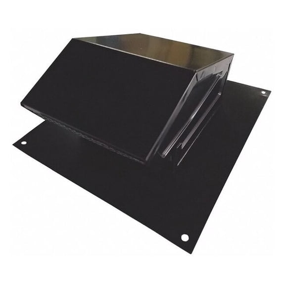 Dayton Roof Cap,4 in. Fits Duct Size,Aluminum 45PE70