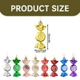 Christmas Deals 6 Pieces Christmas Candy Ornaments Hanging Glitter
