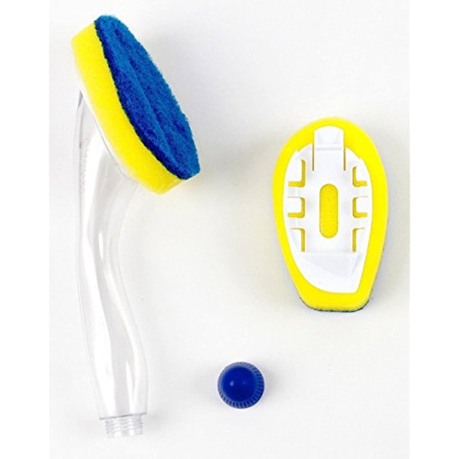 Simply Done Non-Scratch Fillable Dish Wand Scrubber