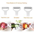 thumbnail image 4 of nipocaio Kitchen electric vegetable peeling knife USB USB can charging peeling device, 4 of 5