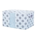 thumbnail image 4 of OUSITAID Foldable Storage Bag Clothes Blanket Quilt Closet Sweater Organizer Box Pouche C, 4 of 4