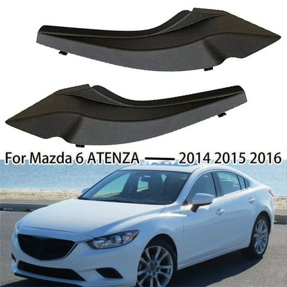 2X Front Windshield Wrap Corner Trim Drain Panel Trim For Mazda 6 Atenza 2014-16