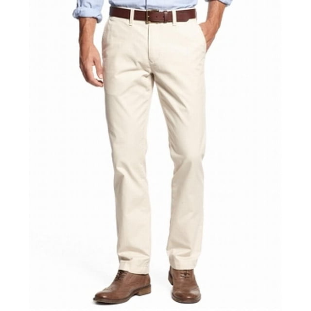 Pantalones chinos Tommy Hilfiger Classic Fit Stretch Sand 50x32