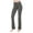 Black, variant on Nirlon Straight Leg Yoga Pants With Pockets - High Waisted Leggings For Women