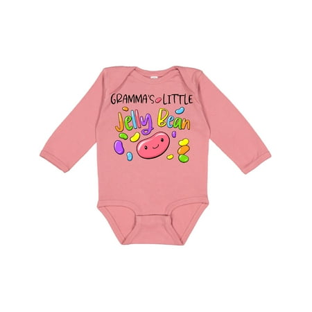 

Inktastic Gramma s Little Jellybean Cute Easter Candy Gift Baby Boy or Baby Girl Long Sleeve Bodysuit