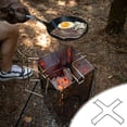 thumbnail image 2 of Hxlamzoo Grille de Camping en Acier Inoxydable Robuste - Grande Capacité de 20kg pour Cuisine Extérieure, Barbecue, Ébullition et Rôtissage, 2 of 6