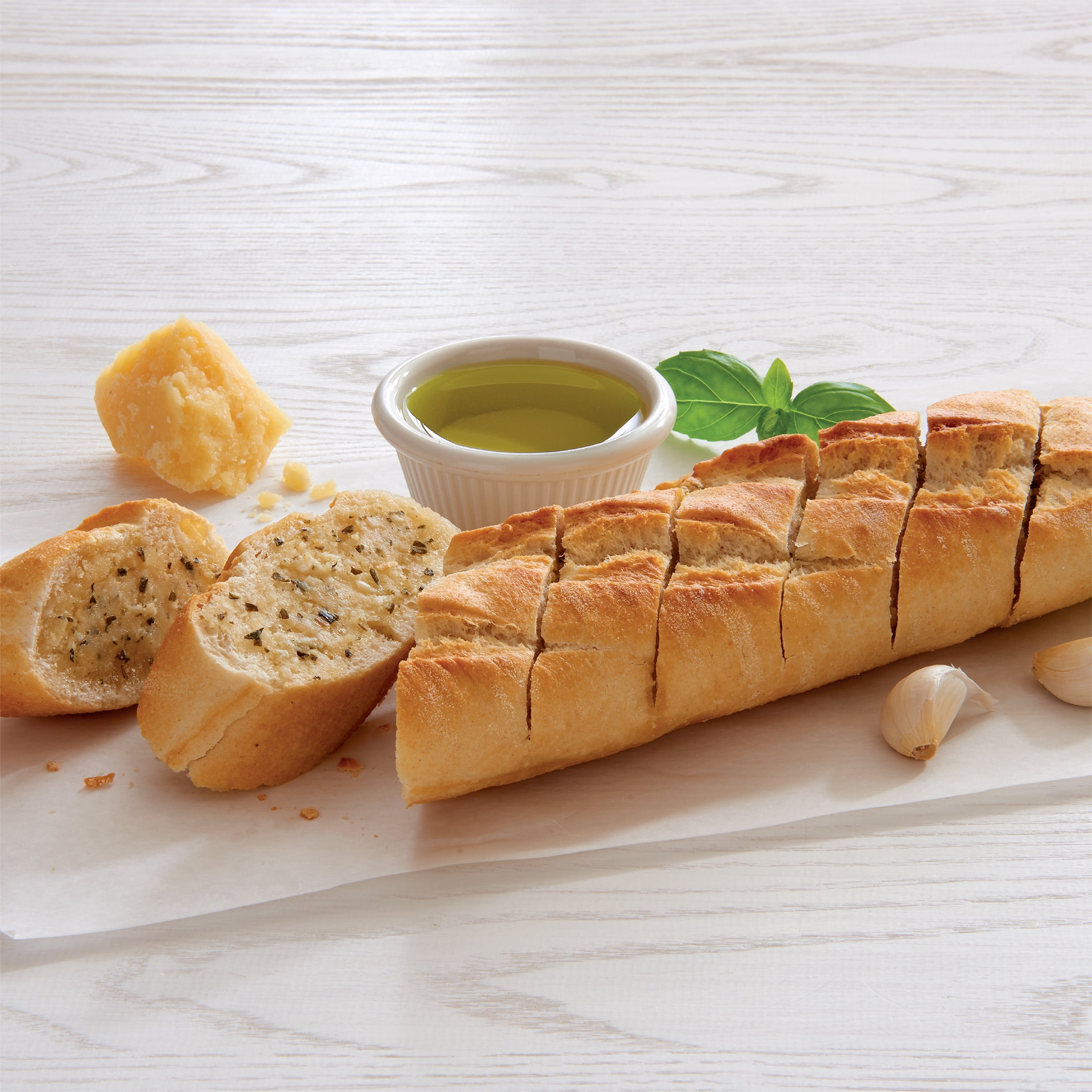 Julian's Recipe Parmesan & Garlic Bread Baguettes - Single Pack