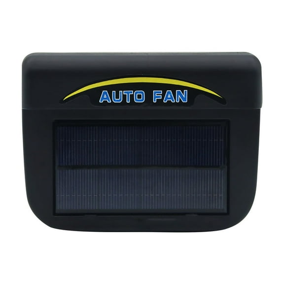 Solar Powered Car Vent Fan with USB Charging - Auto Cooling Fan for Vehicle Air Circulation & Heat Reduction