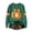 Q164 Green, variant on Mifsaly Halloween Sweatshirts for Women Fall Vintage Graphic Crewneck Sweatshirt Casual Oversized Long Sleeve Pullover Top for Autumn Everyday Purple,XS