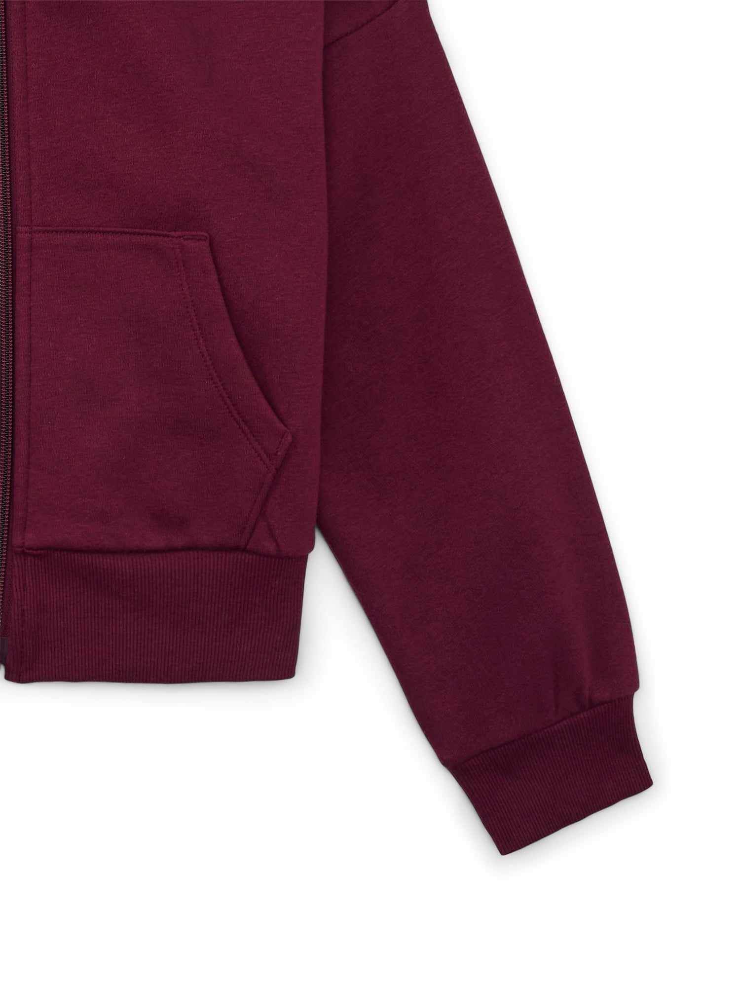 Weekend Academy Girls Hooded Full Zip Fleece Jacket, Sizes 4-18